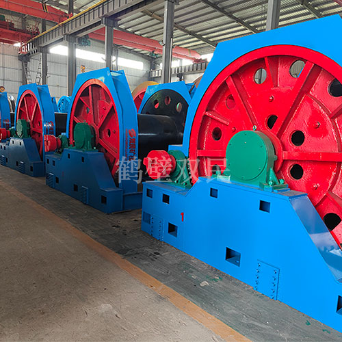 鶴壁雙民發(fā)往浙江隧道建設(shè)的25噸鑿井絞車(chē)